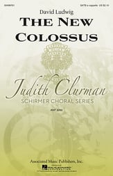 The New Colossus SATB choral sheet music cover